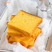 CHEFMADE Mini Pullman Loaf Pan with Lid, 0.55Lb Dough Capacity Non-Stick Rectangle Corrugated Toast Box for Oven Baking 3.9 x 3.9x 3.9(Champagne Gold)