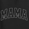 thumbnail image 6 of Wild Bobby MAMA Varsity Letters Unisex Crewneck Sweatshirt, 6 of 6