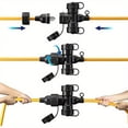 thumbnail image 4 of MesaSe Rallonge Extérieure Robuste de 6 Pieds avec 3 Prises 15A 12AWG SJTW Homologuée ETL, 4 of 7