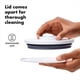 thumbnail image 4 of Recipiente para comida OXO Good Grips Round POP 3.1 L/3.3Qt blanco, 4 of 5