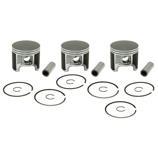 3 Piston Kits 20032004 for Polaris MSX 140 HO Standard Bore 85mm PWC