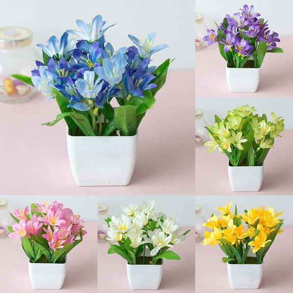 SPRING PARK Home Wedding Garden Party Decor Artificial Fake Calla Lily Silk Flower