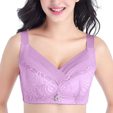 

3pcs Ultra Thin Large Bra Lingerie Female Full Cup Adjustable Fattening Enlarged Bra Without Steel Ring And Sponge bras for women