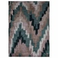 thumbnail image 2 of RUGSOTIC CARPETS HAND KNOTTED SILK AREA RUGS - 5'x8', Rectangle, Multicolor, Abstract Modern Design, High Pile Thick Handmade Anti Skid Area Rugs for Living Room, Bed Room (NS1233), 2 of 5