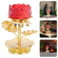 thumbnail image 4 of Candelabro de escritorio TOYMYTOY Candelabro creativo con forma de loto Candelabro budista, 4 of 5