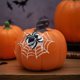 thumbnail image 4 of Adorno decorativo de calabaza de resina para Halloween, para escritorio, jardín, casa embrujada, ambiente de terror., 4 of 5