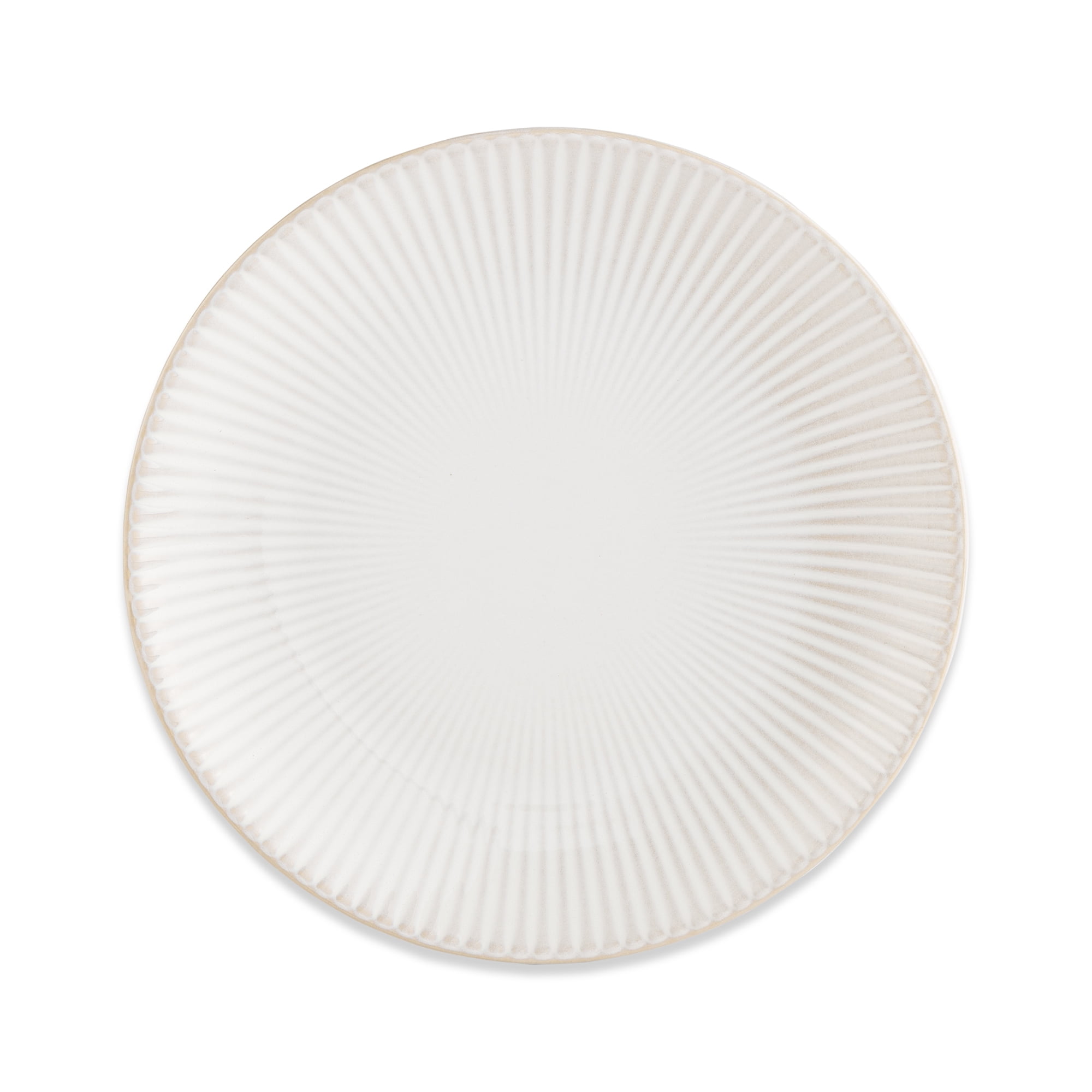 Better Homes & Gardens Sawyer 12-Piece Stoneware Dinnerware Set Cream