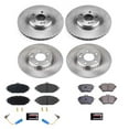 thumbnail image 3 of PowerStop Front and Rear Stock Replacement Brake Pad and Rotor Kit Fits: MERCEDES-BENZ Select Models KOE8074, 3 of 8