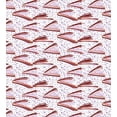 thumbnail image 3 of Ambesonne Colorful Duvet Cover Sets, Dotted Brushstroke Pattern, 2-Twin, Violet Pale Rust and White, 3 of 3