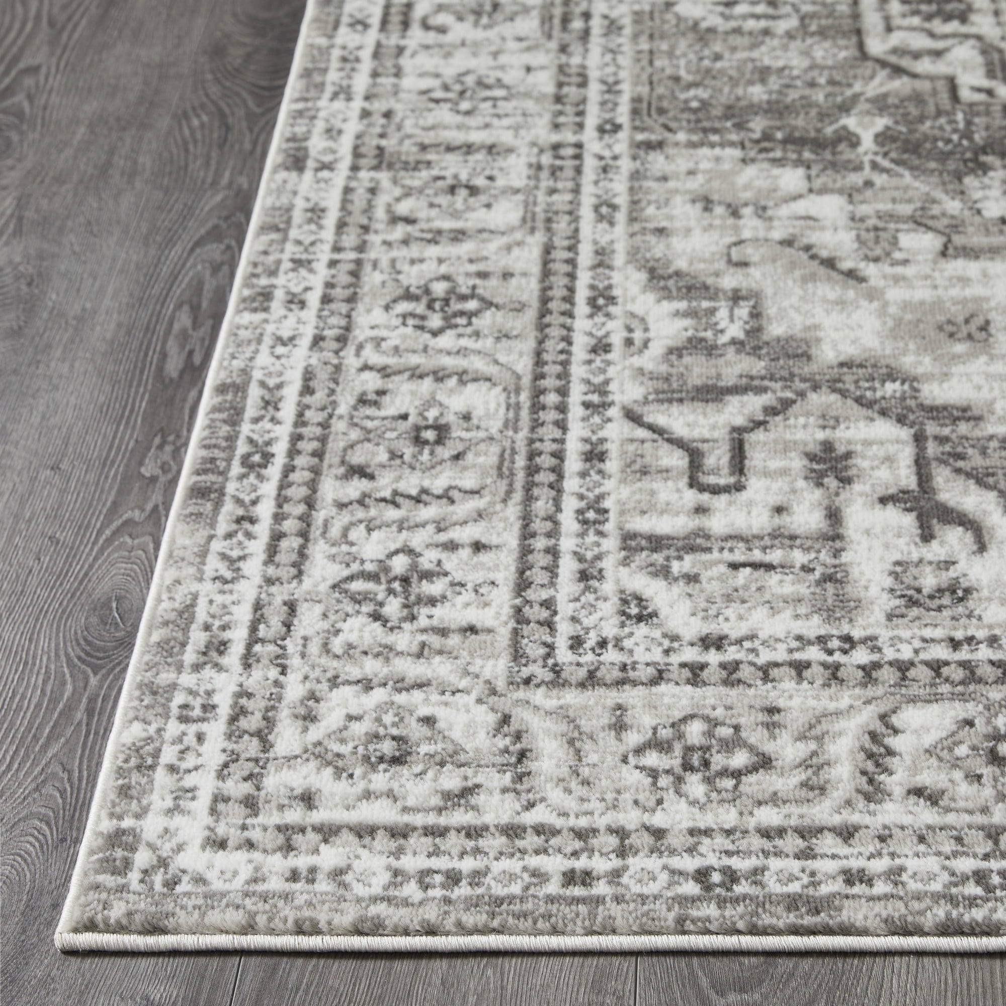 Loomaknoti Rhane Alvner 8' x 10' Ivory Oriental Indoor Area Rug