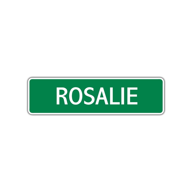 Rosalie Girls Children Name Wall Plaque Decoration Letter  display picture 1
