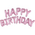 thumbnail image 2 of Pancarta con globos de feliz cumpleaños Letras en 3D Letras de lámina de Mylar, Decoración inflable para fiestas y decoraciones para eventos para niños y adultos, Reutilizable, Diversión ecológica Ormromra LRWJ574-3, 2 of 7