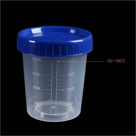 

5/50Pcs HOSPITAL URINE SAMPLE COLLECTION CUP 40/60/100/120ML BOTTLES POTS CONTAI