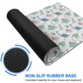 thumbnail image 6 of Long Mouse Pads for Desk,Light Dinosaurs Pastel Pattern Desk Mats on Top Of Desks, Desk Mouse Pad Extra Large with 3mm Non-Slip Base and Stitched Edge for Gaming,Office,Work,Home 35.4"x15.7", 6 of 6