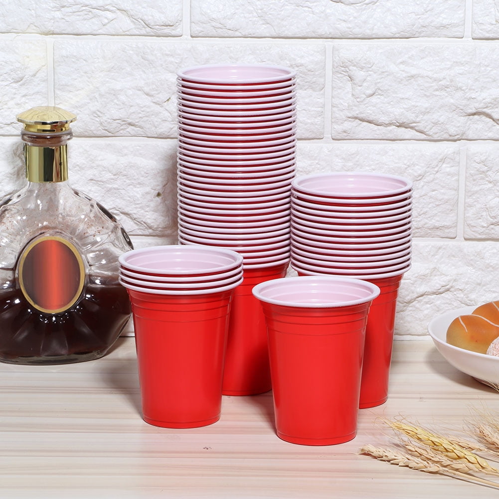 Vajilla Plastico Duro Reutilizables Vasos Desechables De