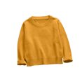 thumbnail image 1 of AherBiu Chandail pour Bébé à Col Rond à Manches Longues Chaud Chandail Tricoté pour Tout-Petit Hiver Confortable Unisexe Chandail pour Enfants, 1 of 6