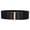 Black, variant on IQOGKRN Women Wide Elastic Stretch Waist Belt Smooth Faux Leather Patch Double Bar Gold Interlock Buckle Decorative Waistband Beige One Size