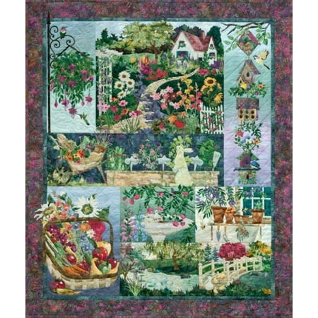 McKenna Ryan Pine Needles In Full Bloom Set of 8 Quilting (Best Gutter Protection For Pine Needles)