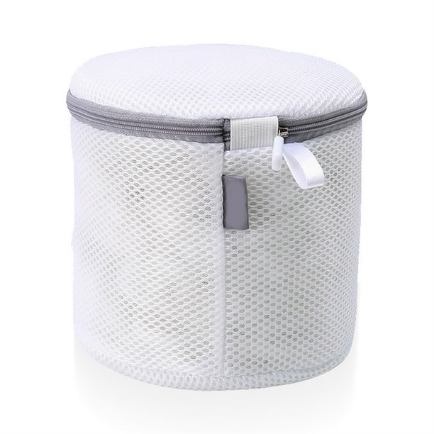 Wosthever Bolsa de malla de lavandería de poliéster de doble capa de protección interior lavadora doméstica ropa interior bolsas de
