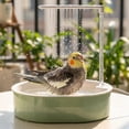 thumbnail image 6 of Parrot Bathing Basin Bird Bathtub Rain Bathing Design, Rainfall-Style Water Flow For Natural Bathing Experience, Durable Bird Bath Tub For Small Avian Pets, Easy, 6 of 6