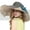Gray, variant on Maitose Women's UV Sun Protection Beach Wide Brim Fishing Hat Gray