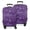 Purple Paisley Pattern, variant on Purple Ethnic Mandala Pattern Luggage Cover Fashion Suitcase Cover Baggage Covers Fit 25-28 Inch Luggage (Go Travel)