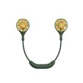 thumbnail image 1 of Wosthever Ventilador para colgar en el cuello, portátil, de Color sólido, para verano, 360 grados, plegable, giratorio, recargable, alimentado Electrodomésticos Verde, 1 of 6