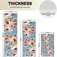 thumbnail image 4 of Pioneer Flower Floral Print Pattern Kitchen Rugs Sets Of 3,Kitchen Runner Rugs Non Skid Washable,Decorative Kitchen Floor Mats for Kitchen,Sink,Laundry,17"x30"+ 17"x47" + 17"x59", 4 of 6