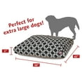 thumbnail image 3 of Majestic Pet | Links Rectangle Pet Bed For Dogs, Removable Cover, Black, Extra Large, 3 of 6