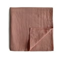thumbnail image 1 of mushie Muslin Baby Swaddle Blanket | 100% Organic Cotton (Cedar), 1 of 5
