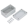 thumbnail image 3 of Electric Project Case, Gray Impact Resistance Junction Box IP67 Waterproof Robust With Mounting Plate For Farm, 3 of 8