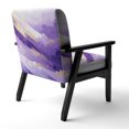 thumbnail image 5 of Designart "Colorful Fluid Ombre Ii" Upholstered Modern & Contemporary Accent Chair and Abstract Arm Chair - Multiple Color & Pattern, 5 of 7