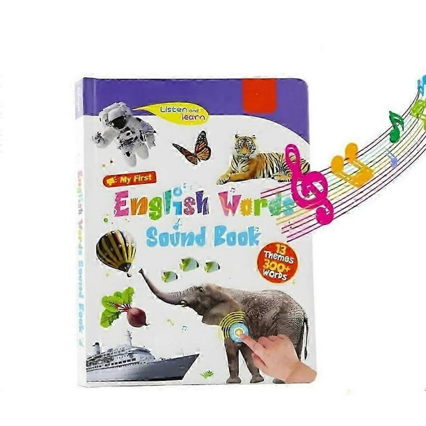My First English Sound Toy, English Words Sound Book - 300/470 Words, Fun Word Game