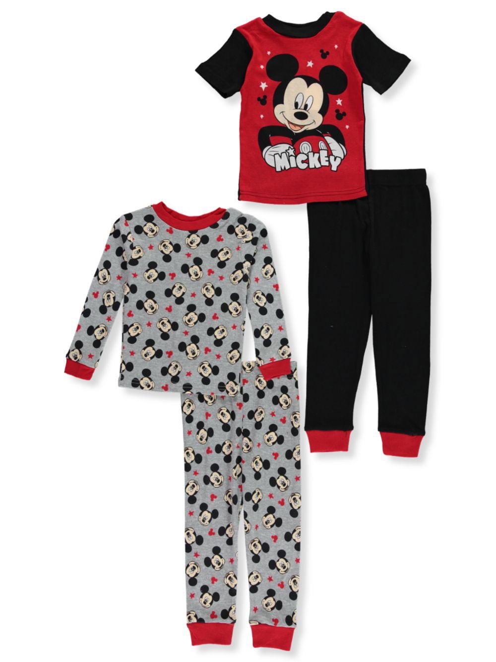 NEW TODDLER BOYS MICKEY MOUSE ROADSTER RACERS 2 PIECE PAJAMA SET SIZE 2T PJS 