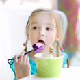 thumbnail image 3 of Tea Spoons, Coffee Spoon, 6.2 Inch Stainless Steel Shovel Shape Spoon for Ice Cream Dessert Coffee(2Pcs Colorful), 3 of 5