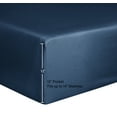 thumbnail image 6 of Mainstays 300TC Cotton Rich Percale Easy Care Adult/Teen Fitted Sheet, Blue Cove, Twin/Twin XL, 6 of 7