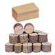 thumbnail image 2 of 40 unids/set de estacas de madera, carpeta de notas, Clip de tocón de chapa, artesanía, decoración de fiesta en casa Likrtyny 3rx9ll3ta9hx8zf9, 2 of 9