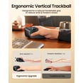 thumbnail image 2 of Ratón Trackball Inalámbrico ProtoArc EM05 NL Bluetooth Gris, 2 of 7