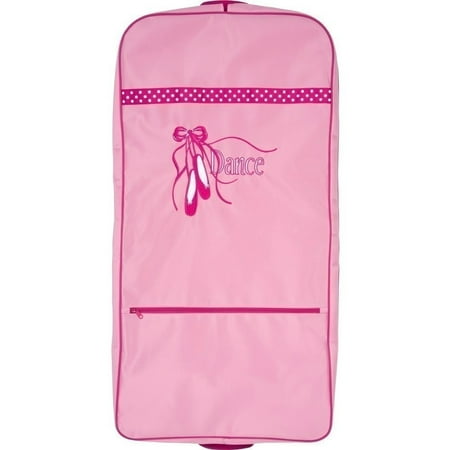 - Sassi Designs Girls Pink Polka Dot Ballet Shoes Sweet Delight Dance Garment Bag
