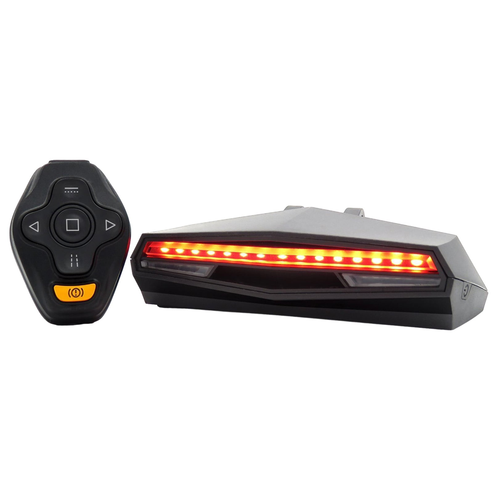 Leke Mountain bike remote control tail light steering light riding