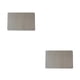 thumbnail image 4 of Kearding Mantel de de PVC para comedor, posavasos, suministros para el hogar, lavable Simple Gris 30*45cm 2Conjunto, 4 of 6