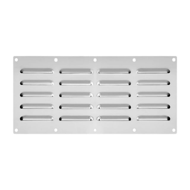 Rejilla ventilación con cubierta ventilación, fácil instalación, panel ventilación con rejilla esencial para paredes interiores y fogatas.