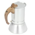 thumbnail image 2 of Moka Stove Coffee Maker, European Style Moka Pot Professional Fine Detailed  For Travel 150ml, 2 of 8