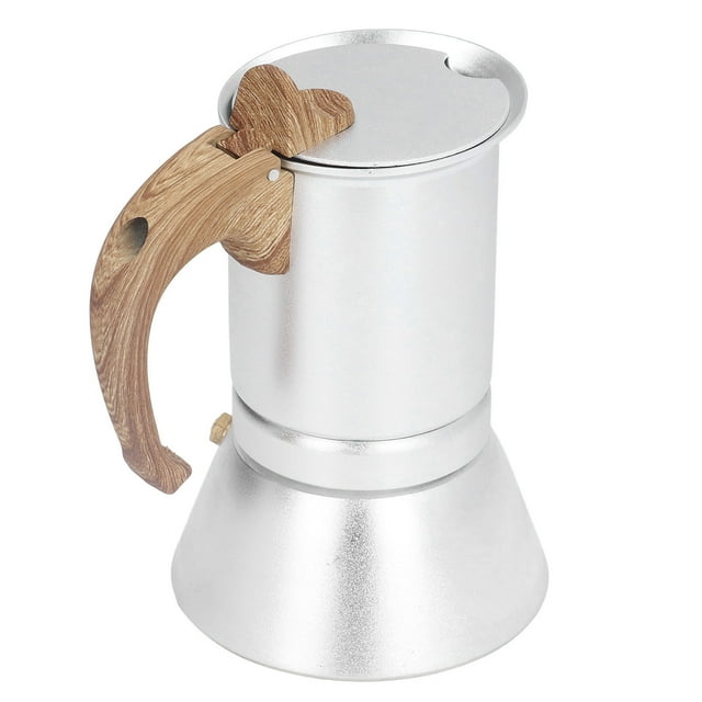 Moka Stove Coffee Maker, European Style Moka Pot For Home 150ml