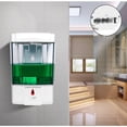 thumbnail image 3 of Dispensador de desinfectante de manos sin contacto Dispensador automático de jabón líquido por infrarrojos montado en la pared Bomba de loción Funciona con pilas con cerradura de tapa para cocina,, 3 of 6