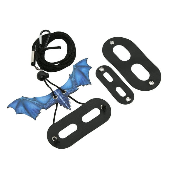 Laisse pour Dragon Barbu, Harnais pour Petits Reptiles Animaux aux Couleurs Vives et Douces Éléments de Dinosaure Ajustable pour Lézard pour Hamsters