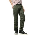 thumbnail image 3 of Ma Croix Mens Biker Jeans Slim Straight Fit Denim Distressed Zipper Pants, 3 of 7