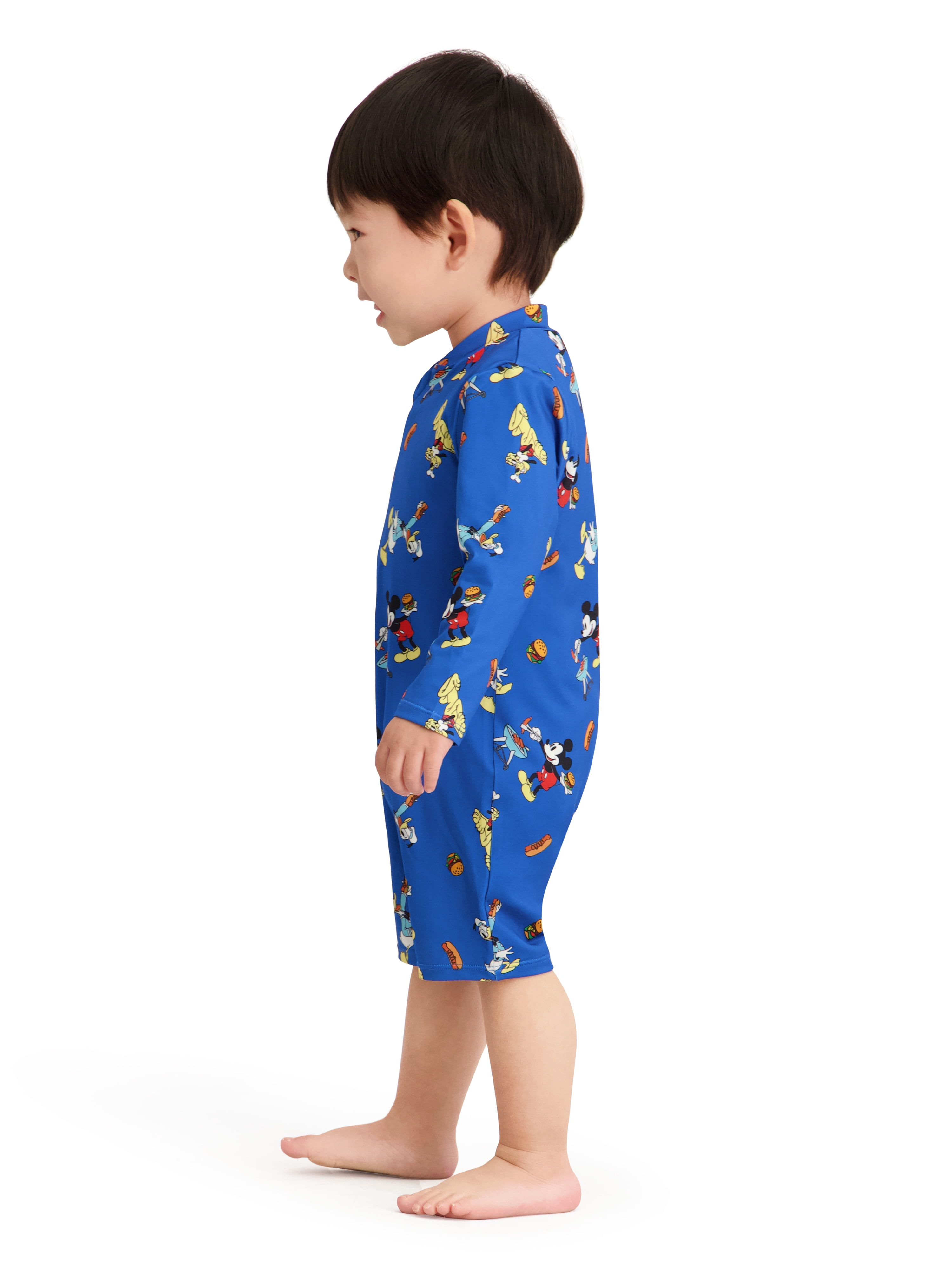 Character Baby Boy One- Piece Rash Guard Swimsuit, Sizes 0/3M- 24M