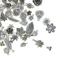 thumbnail image 3 of 100 Forma Mezaclado Plata Árbol De Flor Mixta Colgante Para Decoración Accesorio De Fabricación De Abalorios Y Bisutería Gloria Colgantes de encantos, 3 of 9