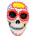 thumbnail image 4 of Figura decorativa Calavera Sugar Skull Rosa Decoración Día de Muertos Catrina, 4 of 6
